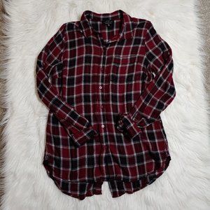 Lucky Brand Women's Super Soft Plaid Tunic